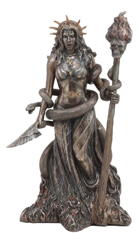 Witch goddess figurine